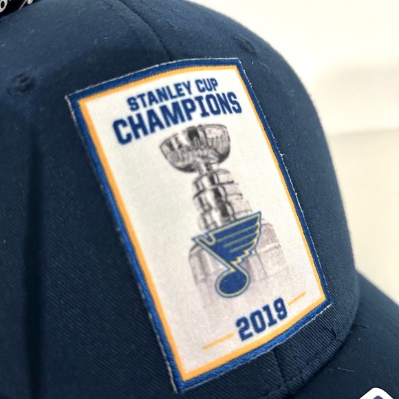 NWT NHL St. Louis Blues 2019 Stanley Cup Champion Brand New Adjustable Hat! - Picture 11 of 13